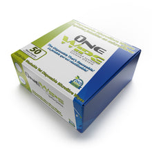 Load image into Gallery viewer, OneWipe Washable yet Disposable Microfibre Wipes | from SurfaceScience - 50 box
