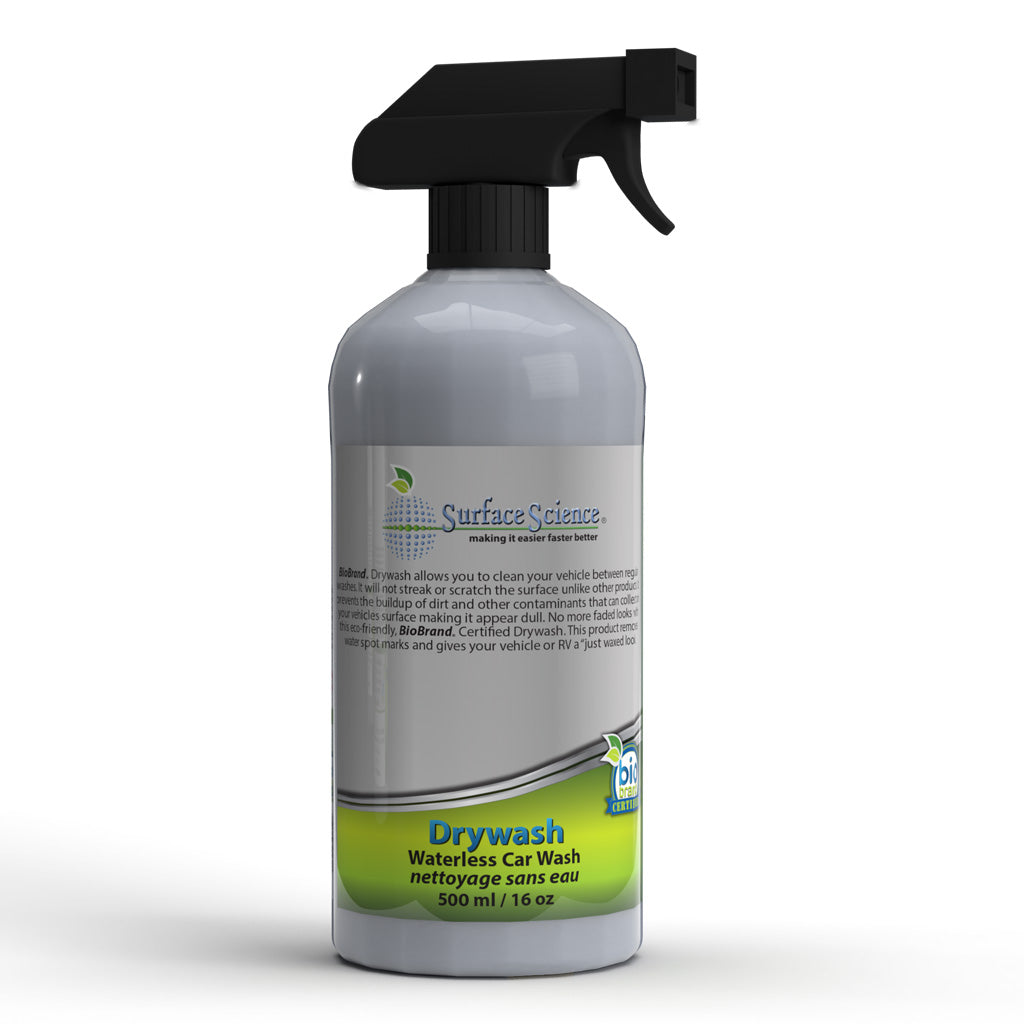 BioBrand Drywash | Eco-Friendly Waterless Car Wash | by SurfaceScience - 500ml