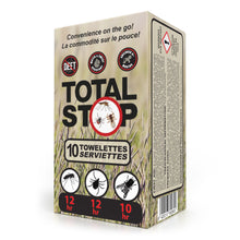 Load image into Gallery viewer, TotalSTOP Deet-Free Insect Repellent Wipes
